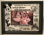 Disneykader in glas met houten frame, Verzamelen, Nieuw, Overige typen, Mickey Mouse, Ophalen
