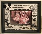 Disneykader in glas met houten frame, Verzamelen, Ophalen, Mickey Mouse, Nieuw, Overige typen