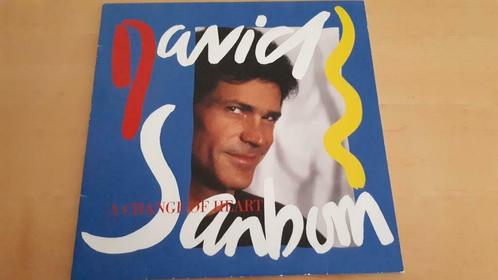 David Sanborn LP 1987  A Change Of Heart, CD & DVD, Vinyles | Jazz & Blues, Jazz, 1980 à nos jours, Enlèvement ou Envoi
