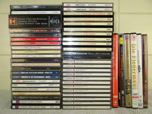 CD collection musique d'opéra CD d'opéra 39 albums 6 DVD d'o, CD & DVD, CD | Classique, Opéra ou Opérette, Classicisme, Coffret