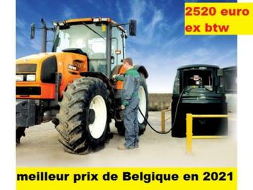 CUVE 2500 L AVEC POMPE –MEILLEUR PRIX DE BELGIQUE 2021