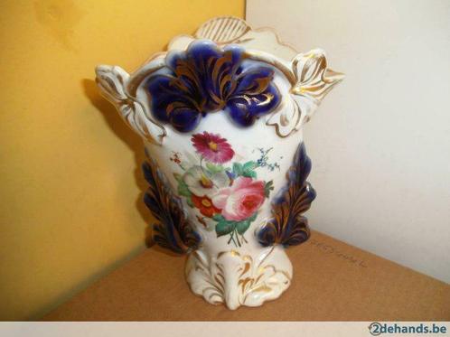 Vase en corne antique/vintage "vieux paris" (DS131-d), Antiquités & Art, Antiquités | Céramique & Poterie, Enlèvement ou Envoi