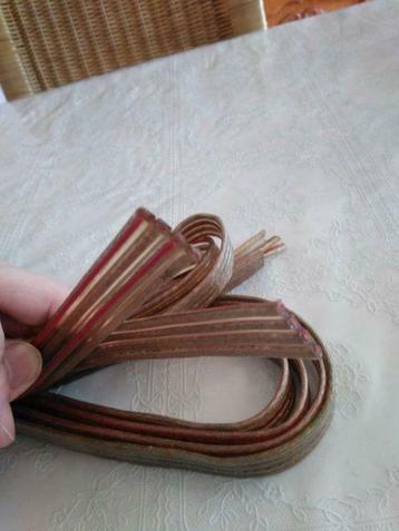 Monitor Cable Speedline Flat Cable 4 x 2,5mm (2 x 2,70m.), Enlèvement ou Envoi, Utilisé