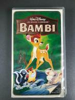 VHS de Bambi -, Tekenfilms en Animatie, Alle leeftijden, Gebruikt, Ophalen of Verzenden