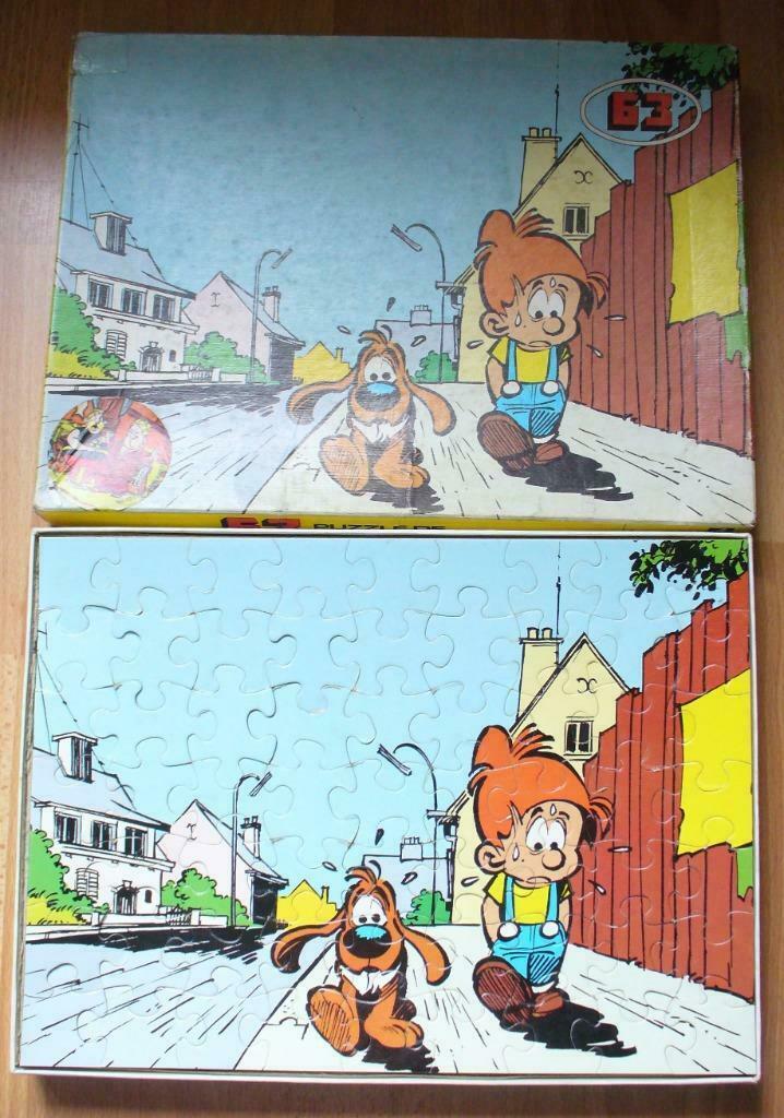 OUDE BOLLIE EN BILLIE PUZZEL - ROBA - BOULE EN BILL, Boeken, Stripverhalen, Gelezen, Eén stripboek, Ophalen of Verzenden