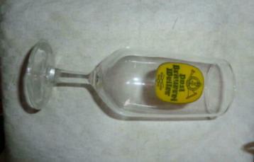 #E Bier glas POST BRAUEREI WEILER 0,2L, Enlèvement ou Envoi, Utilisé, Verre à bière