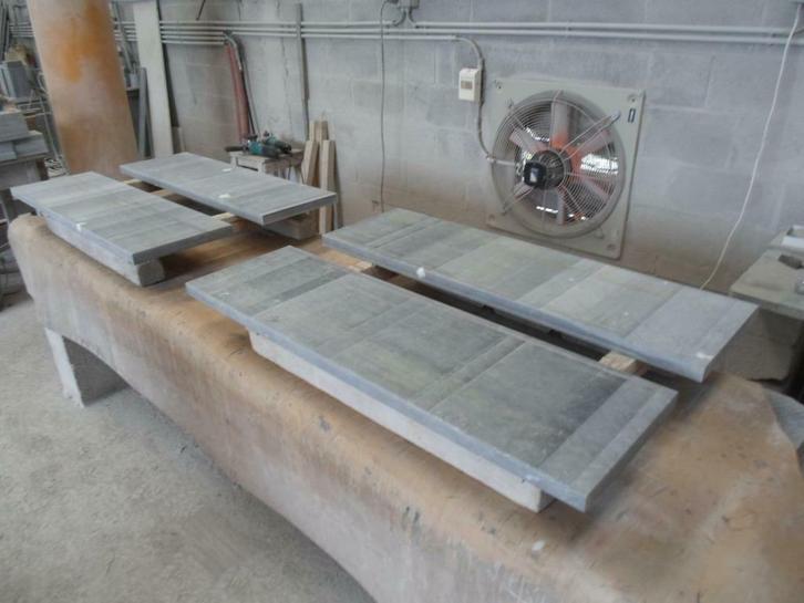 Zwembadafdekking van blauwe steen, Tuin en Terras, Zwembad-toebehoren, Nieuw, Afdekzeil, Ophalen