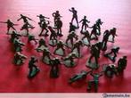 35 figurines diverses. Plastique . Militaires"Vintage"., Gebruikt, Ophalen of Verzenden