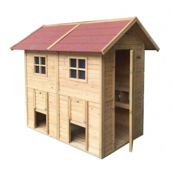 Poulailler 12 poules abri poule coq canard oie basse cour, Dieren en Toebehoren, Pluimvee | Toebehoren, Nieuw, Kippenhok of Kippenren