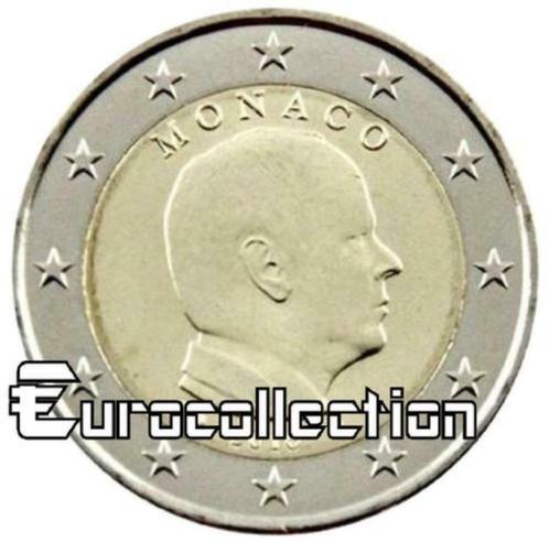 2 euros commémoration Monaco 2016, Postzegels en Munten, Munten | Europa | Euromunten, Losse munt, 2 euro, Monaco, Ophalen of Verzenden