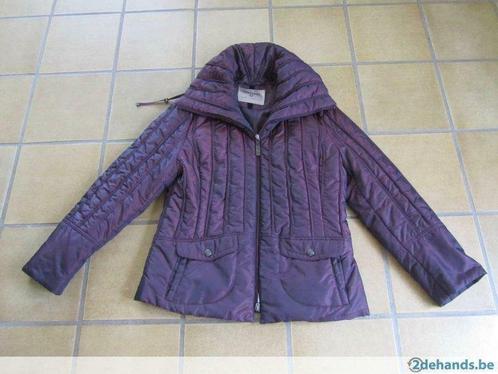 Gerry Weber paarse glanzende jas maat 40, Kleding | Dames, Jassen | Winter, Gedragen, Maat 38/40 (M), Paars, Ophalen of Verzenden