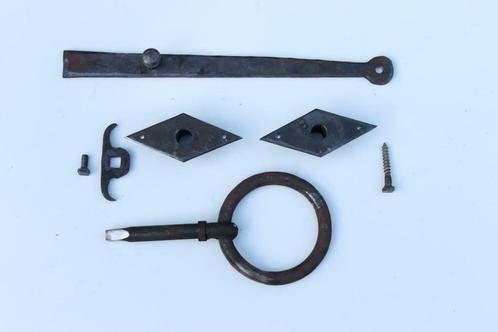 hang en sluitwerk, leeen, hengen, hengsels, scharnieren, Doe-het-zelf en Bouw, Hang- en Sluitwerk, Nieuw, Scharnier, IJzer, Ophalen