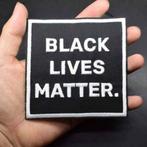 Écusson BLM Black Lives Matter - 91 x 91 mm, Autres types, Neuf, sans ticket