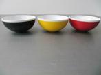 3 melamine schaaltjes, kommetjes in de Belgische kleuren, Huis en Inrichting, Keuken | Servies, Overige materialen, Nieuw, Ophalen of Verzenden