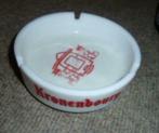 # witte asbak KRONENBOURG, Verzamelen, Biermerken, Ophalen of Verzenden, Gebruikt, Overige typen, Overige merken
