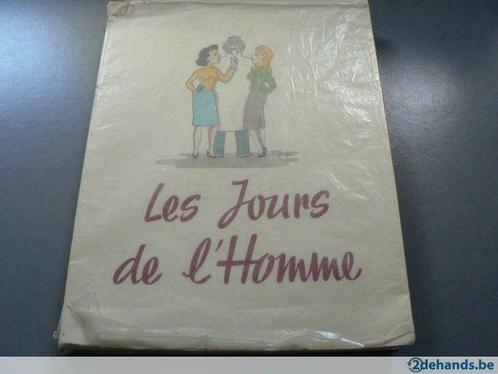 Boek  Les jour's de L' homme, Antiek en Kunst, Antiek | Boeken en Manuscripten