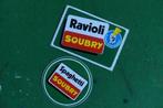 2 Stickers Soubry, Verzamelen, Ophalen of Verzenden, Zo goed als nieuw, Merk