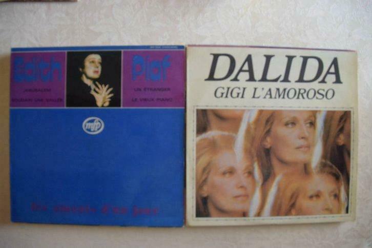 Lp's Edith Piaf & Dalida, Cd's en Dvd's, Vinyl | Overige Vinyl, Ophalen of Verzenden
