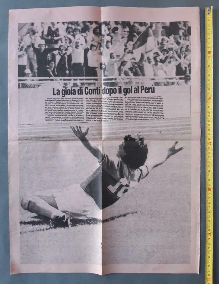 GAZZETTA DELLO SPORT - Mundial '82 - 21 juni, Verzamelen, Tijdschriften, Kranten en Knipsels, Tijdschrift, 1980 tot heden, Ophalen of Verzenden
