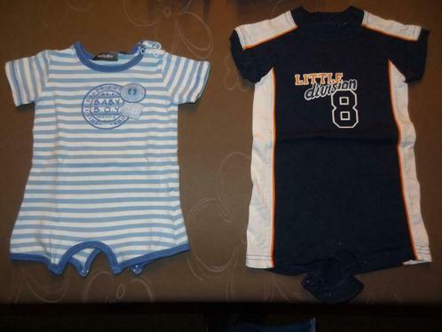 Pakketje 2 mooie zomerpyama's (maat 62-68), Kinderen en Baby's, Babykleding | Maat 62, Zo goed als nieuw, Jongetje, Nacht- of Onderkleding