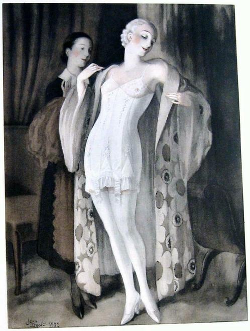 Le Corset 1933 1 van 25 exemplaren Korsetten Mode Gesigneerd, Antiek en Kunst, Antiek | Boeken en Manuscripten, Ophalen of Verzenden