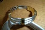 2 x Bracelets, Enlèvement ou Envoi, Comme neuf, Autres couleurs, Acier