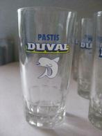 Pastis glaasjes met dolfijn 17cl  cilindervormig - Duval., Verres et Verres à shot, Comme neuf, Enlèvement ou Envoi