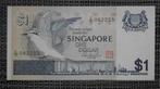 Bankbiljet 1 Dollar Singapore 1976 UNC, Postzegels en Munten, Setje, Ophalen of Verzenden, Overige landen