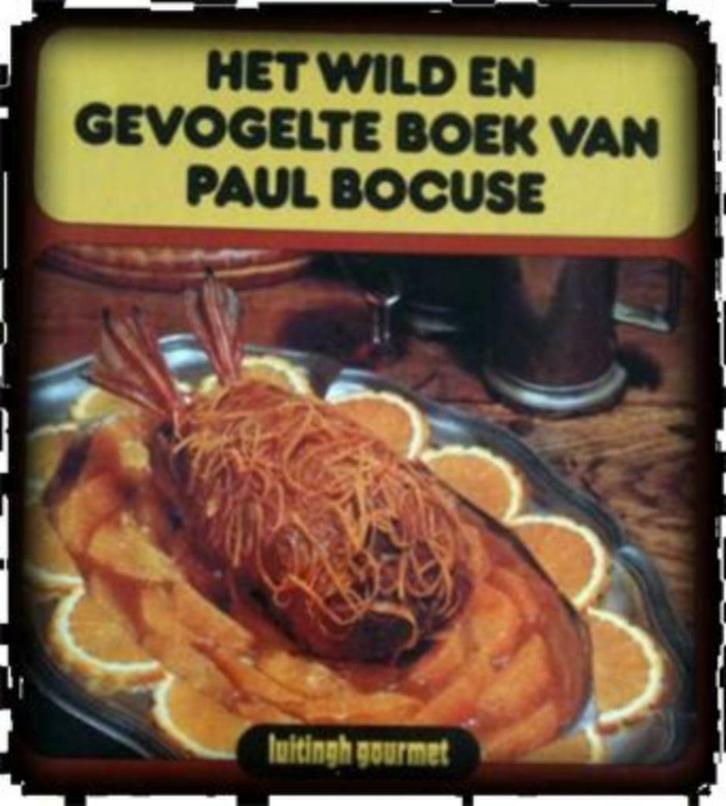 Het wild en gevogelte boek van Paul Bocuse, Livres, Livres de cuisine, Utilisé, Enlèvement ou Envoi