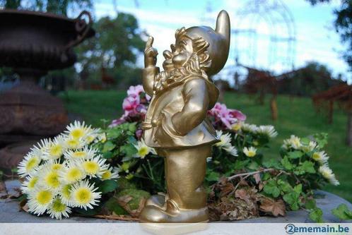 Nain de jardin 20cm ,gnome humouristique(le doigt d'honneur), Jardin & Terrasse, Statues de jardin, Neuf, Enlèvement ou Envoi