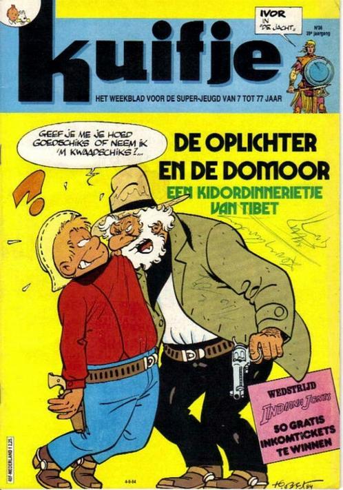 Weekblad Kuifje van 4-9-1984, 39ste Jaargang, Nummer 36, Boeken, Strips | Comics, Gelezen, Meerdere comics, Europa, Ophalen of Verzenden