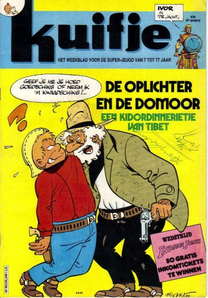 Weekblad Kuifje van 4-9-1984, 39ste Jaargang, Nummer 36, Boeken, Strips | Comics, Gelezen, Meerdere comics, Europa, Ophalen of Verzenden