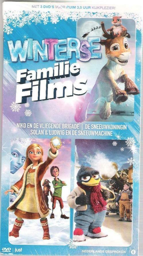 DVD Winterse familie films NIEUW!, Cd's en Dvd's, Dvd's | Kinderen en Jeugd, Film, Dieren, Vanaf 6 jaar, Ophalen of Verzenden