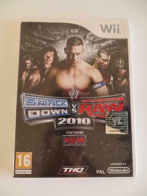 Jeu Wii WWE Smackdown Vs. Raw 2010, Consoles de jeu & Jeux vidéo, Jeux | Nintendo Wii, Utilisé, Combat, 3 joueurs ou plus, À partir de 16 ans