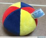 balle peluche toute douce, multicolore, avec hochet, Ophalen, Gebruikt