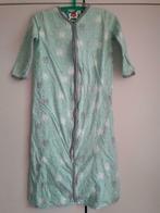 Gigoteuse manches longues vert clair-gris-blanc 90 cm