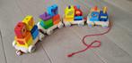 Houten treintje, Kinderen en Baby's, Speelgoed | Houten speelgoed, Gebruikt, Ophalen