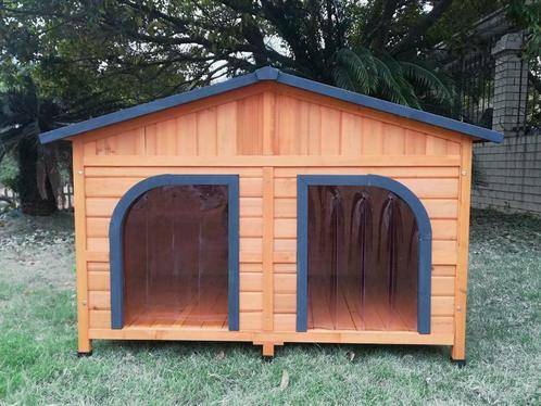 Niche chien XXL niche GEANTE DOUBLE abri chien cabane chien, Animaux & Accessoires, Maisons pour chiens, Niche à chien, Envoi