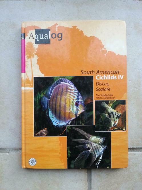 Aqualog South American Cichlids 4 Discus Scalare, Livres, Animaux & Animaux domestiques, Comme neuf, Poissons, Enlèvement