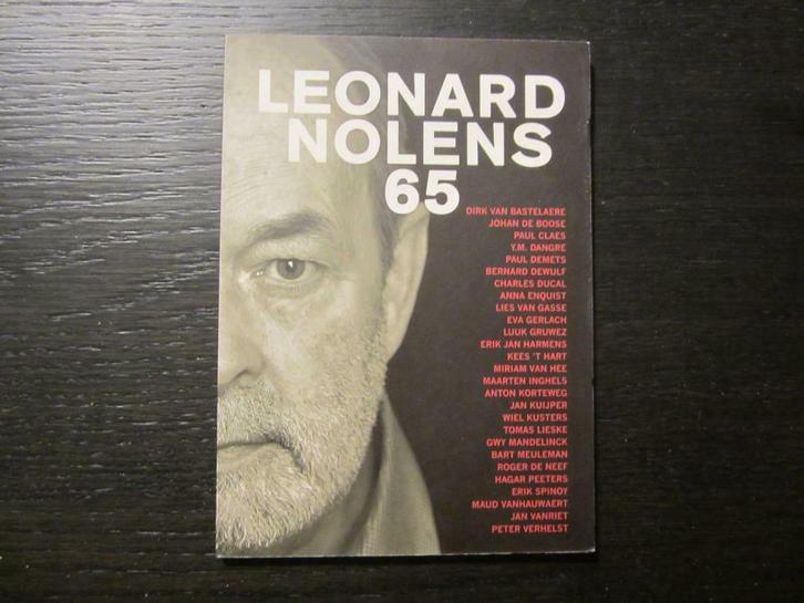Leonard Nolens 65, Livres, Poèmes & Poésie, Enlèvement ou Envoi
