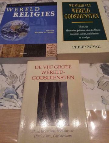Boeken over/van godsdiensten beschikbaar voor biedingen