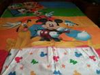 Mickey Mouse overtrekset flanel 1 pers NIEUW., Nieuw, Dekbedovertrek, Eenpersoons, Ophalen