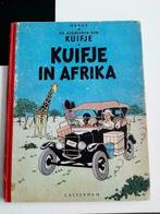 Kuifje - Kuifje in Afrika 1 (Herdruk) - 1955, Boeken, Ophalen of Verzenden, Zo goed als nieuw, Eén stripboek, Hergé