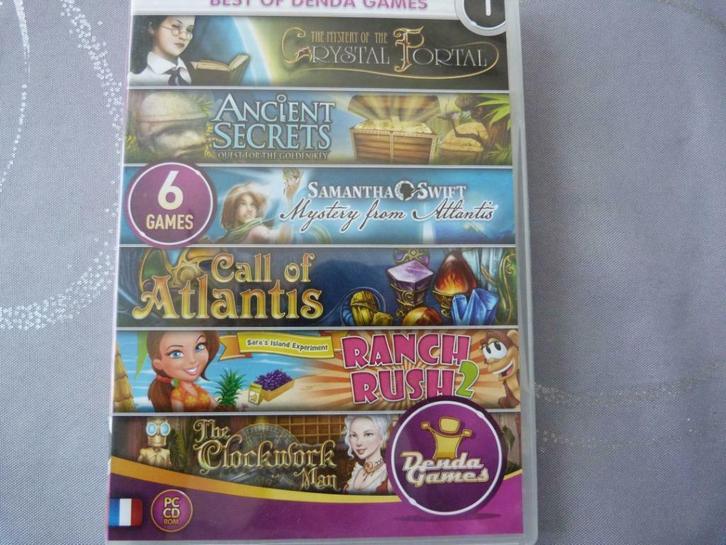 Best Of Denda Games (Objets Cachés) [PC], Games en Spelcomputers, Games | Pc, Zo goed als nieuw, Puzzel en Educatief, 1 speler