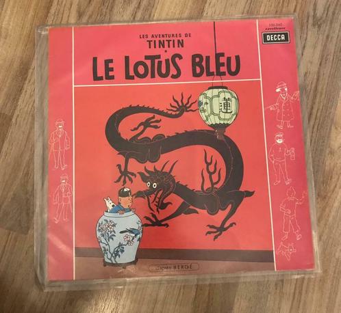 33T le lotus bleu - Tintin, CD & DVD, Vinyles | Musiques de film & Bandes son