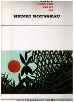 Tout l'oeuvre peint de HENRI ROUSSEAU par Dora Vallier 1970, Livres, Dora Vallier, Utilisé, Enlèvement ou Envoi, Design graphique