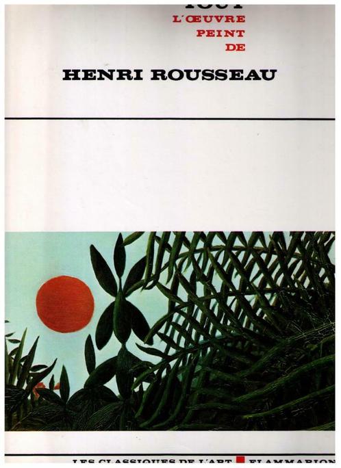 Alle geschilderde werken van HENRI ROUSSEAU door Dora Vallie, Boeken, Kunst en Cultuur | Beeldend, Gelezen, Grafische vormgeving