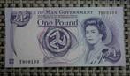Bankbiljet 1 pond Isle of Man 1983 UNC, Postzegels en Munten, Setje, Ophalen of Verzenden, Overige landen
