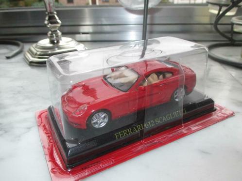 Altaya / Ferrari 612 Scaglietti (rood) / 1:43 / MIB, Hobby en Vrije tijd, Modelauto's | 1:43, Nieuw, Auto, Ophalen of Verzenden
