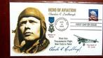 FIRST DAY COVER- THEMA LUCHTVAART- CHARLES LINDBERGH., Postzegels en Munten, Vliegtuigen, Ophalen of Verzenden, Gestempeld